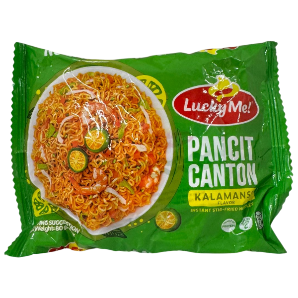 Lucky Me Pancit Canton Kalamansi Flavor 80g