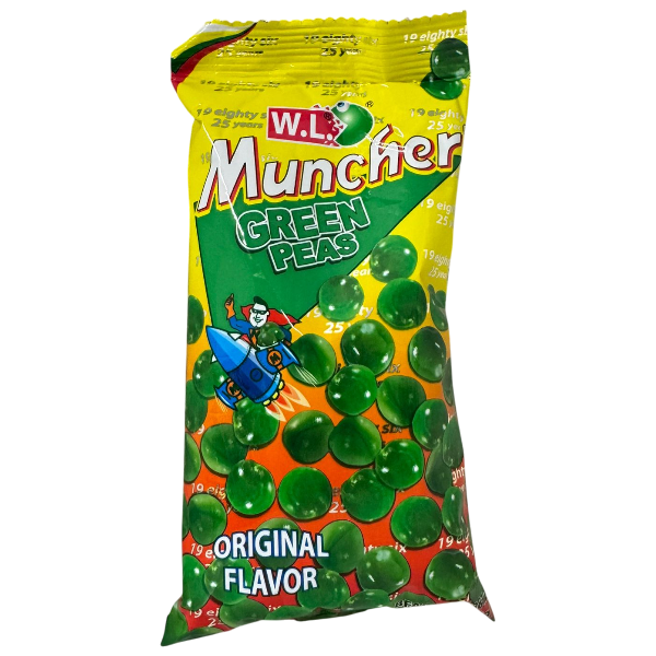 Muncher Green Peas 70g