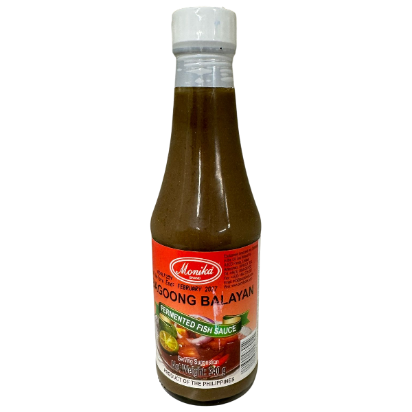 Monika Bagoong Balayan (Fermented Fish Sauce) - 340g